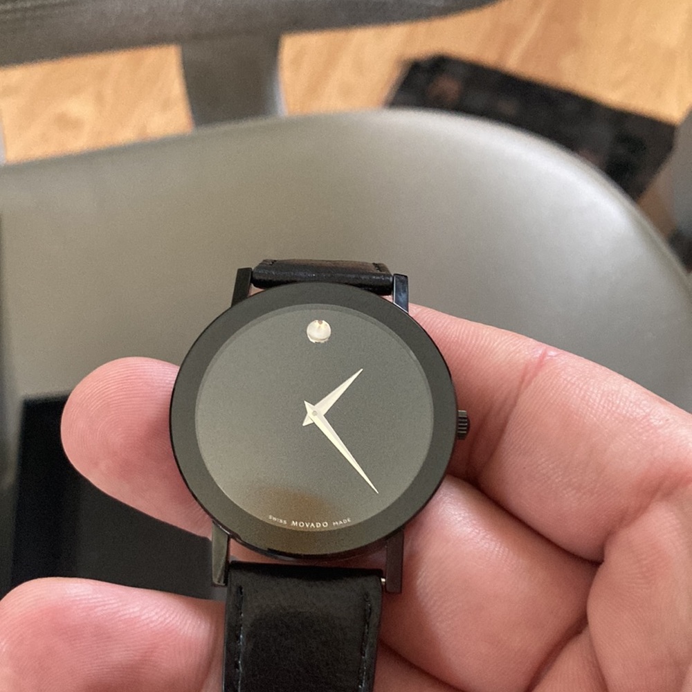 Unisex Movado ultra slim watch BNWT new - old stock, tried on but never worn.